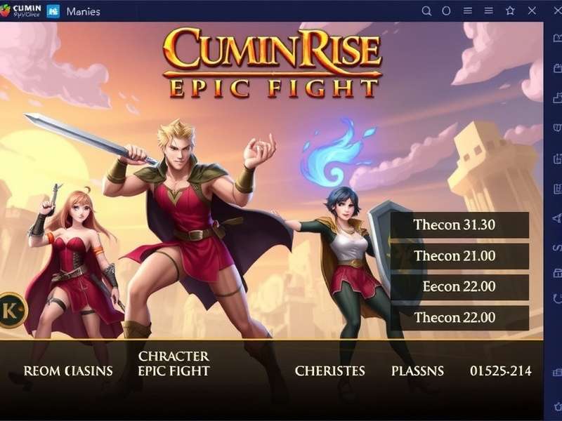 Cumin Rise Epic Fight Character Classes